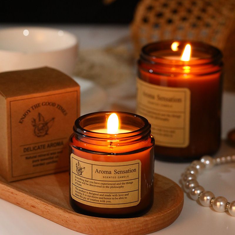 Aromatherapy Candle Cup Fragrance Set Custom Souvenir Box