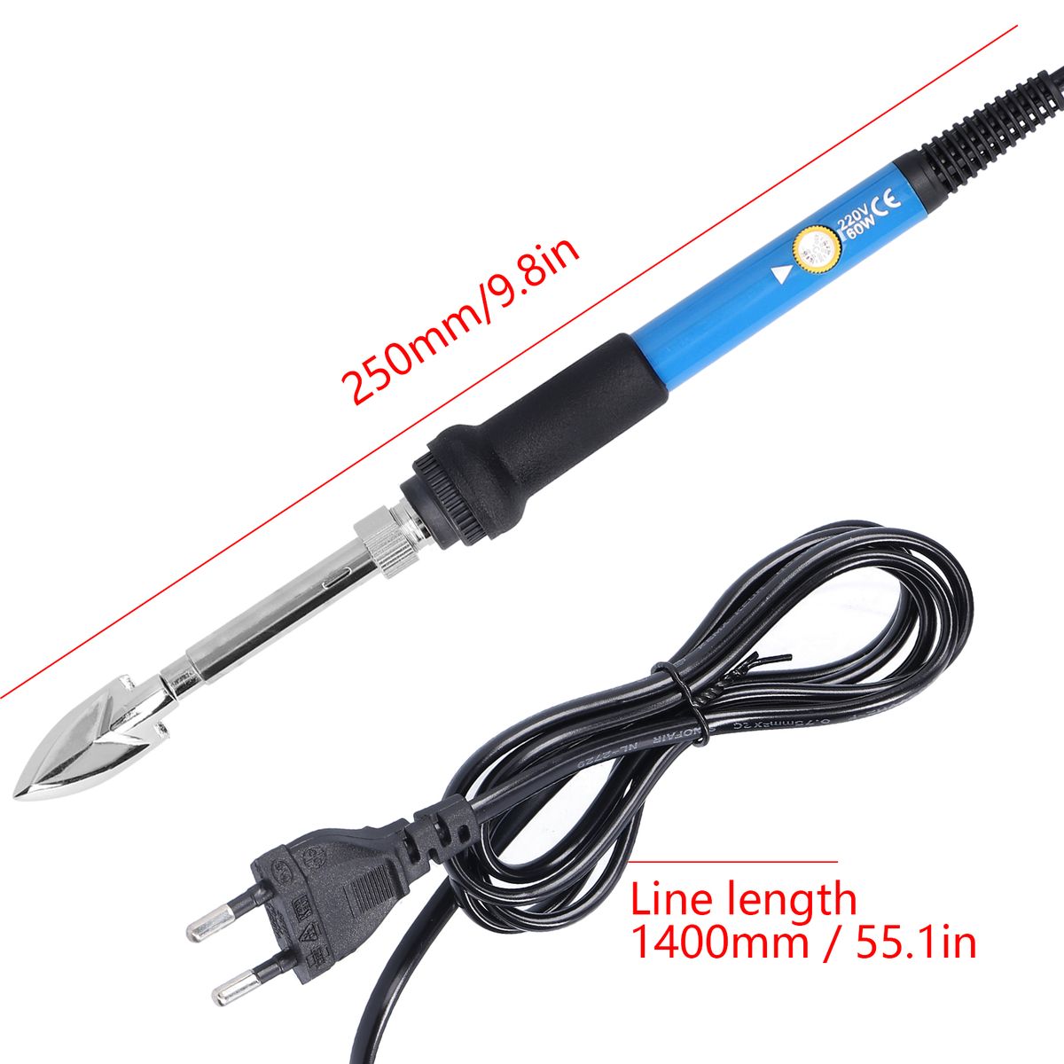 60W Mini Adjustable Temperature Leather Wrinkle Removal