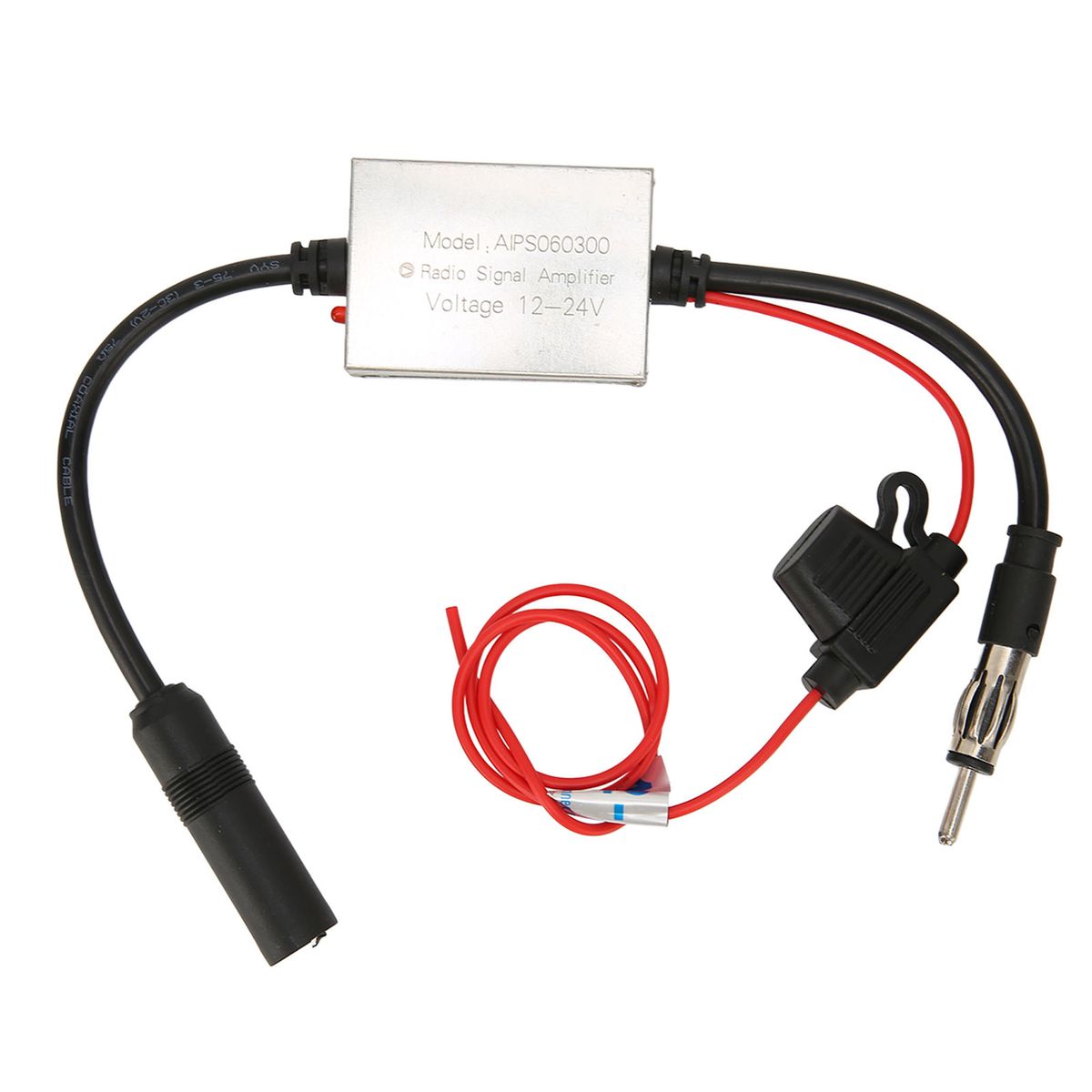 Car Stereo FM Radio Antenna Signal Stabilizer With 12V