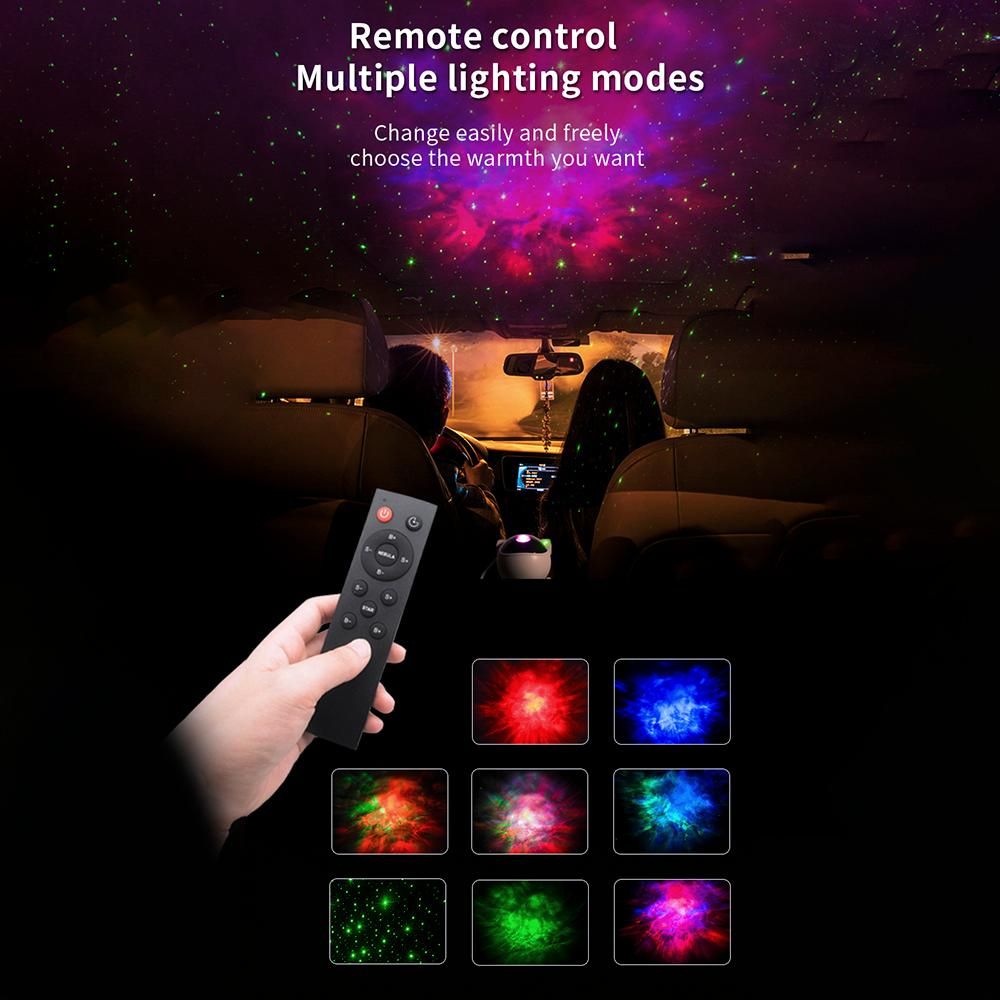 USB Astronaut Projector Starry Sky Galaxy Stars Projector Night Light LED Lamp for Bedroom Room Decor Decorative Nightlights