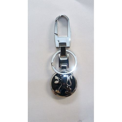 Peugeot Car Key Holder With Two Rings