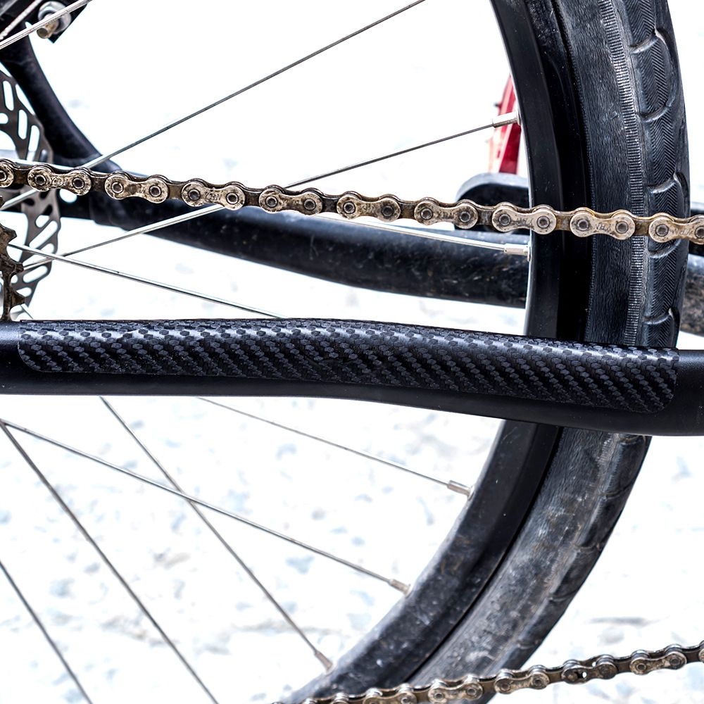 Bicycle Chain Protection Stickers Rear Fork Guard Cover Road