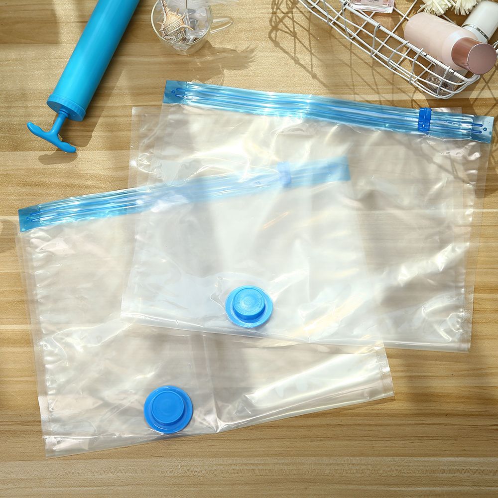 Vacuum Compressed Storage Bags For Clothes Bed Sheet Pillow
