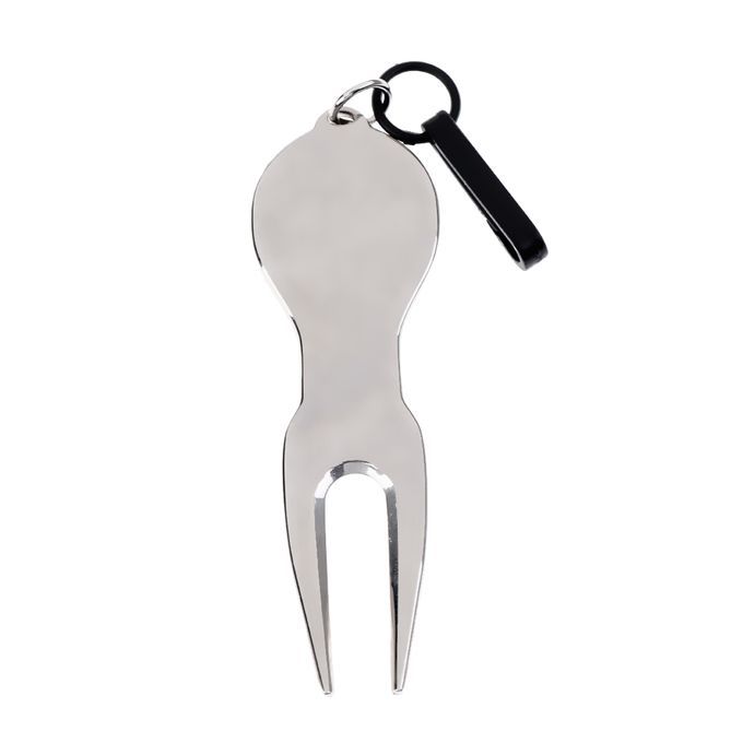 Portable Lightweight Alloy Golf Divot Repair Tool And Magnetic Ball