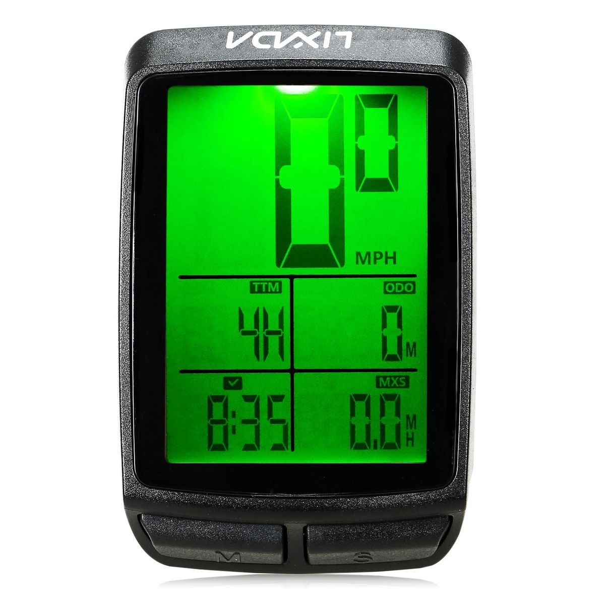 Lixada Wireless Bike Cycling Computer Bicycle Speedometer Odometer with LED Backlight