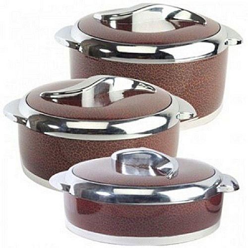 Round The Clock Insulated Serving Dish Flask Cooler (3 Pcs)