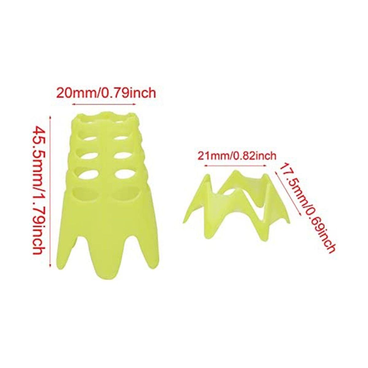 Golf Mat Tees Yellow Plastic Golf Simulator Tees