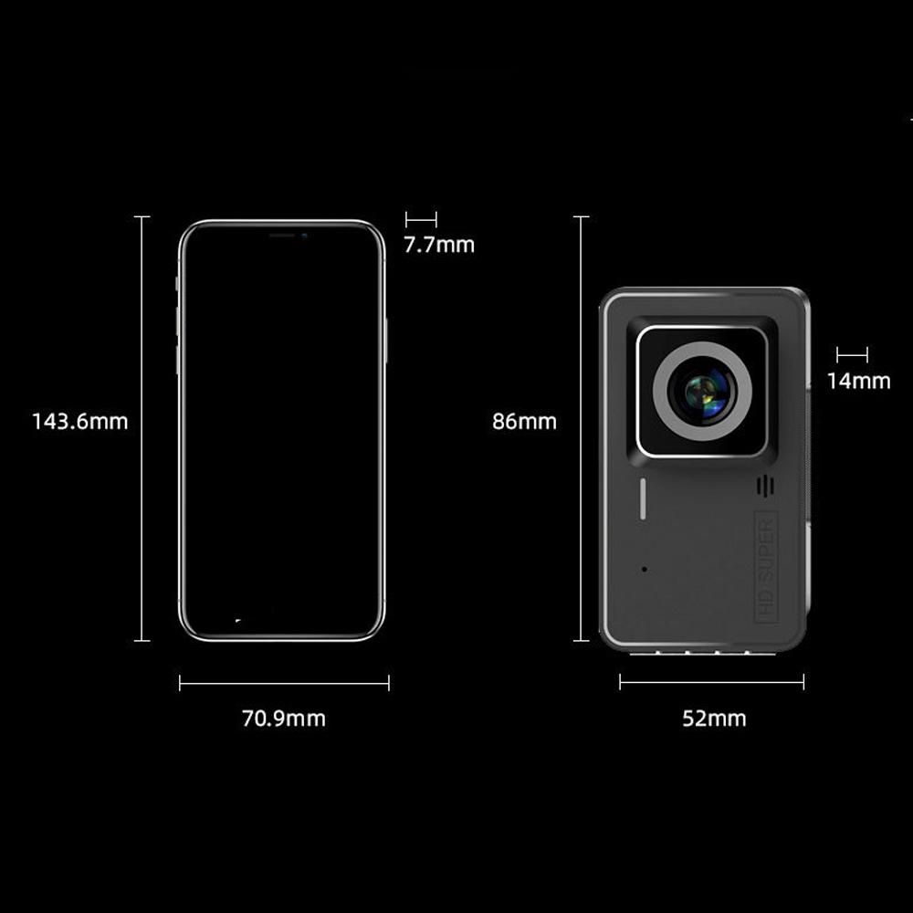 1080P DVR Dash Camera 4 Inch Car Dashcam Driving Recorder 150° Wide Angle Support Night-Vision Loop Recording Reversing Picture