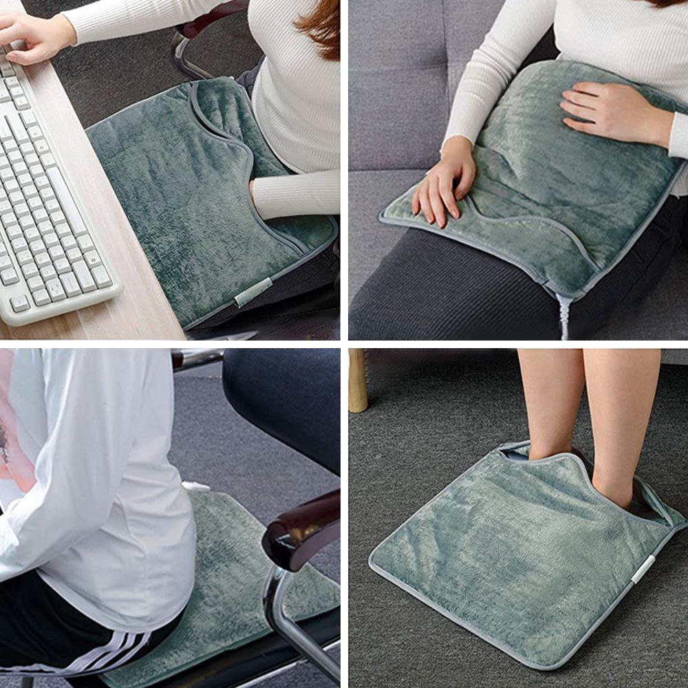 Foot Heating Pad Electric Heated Foot Warmers For Men And