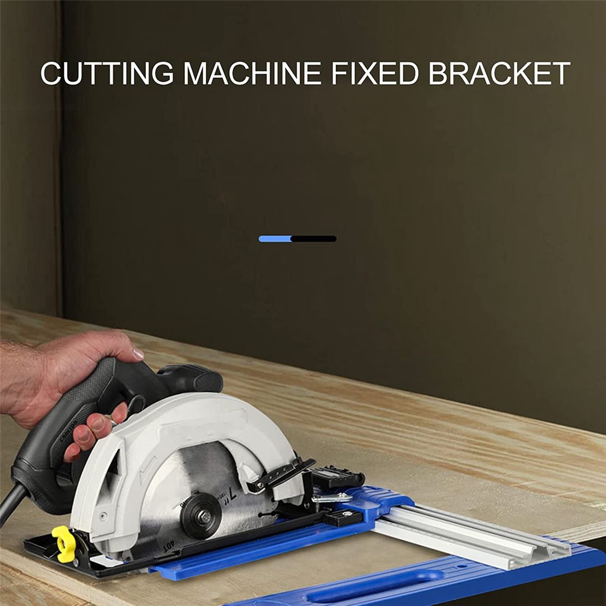 Aluminum Alloy Circular Saw Track Woodworking Cutter Guide R