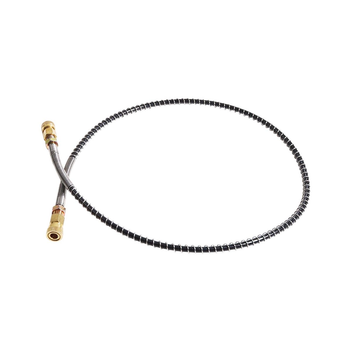 2Pcs High Pressure Hose with Spring Wrapped 100cm Long PCP