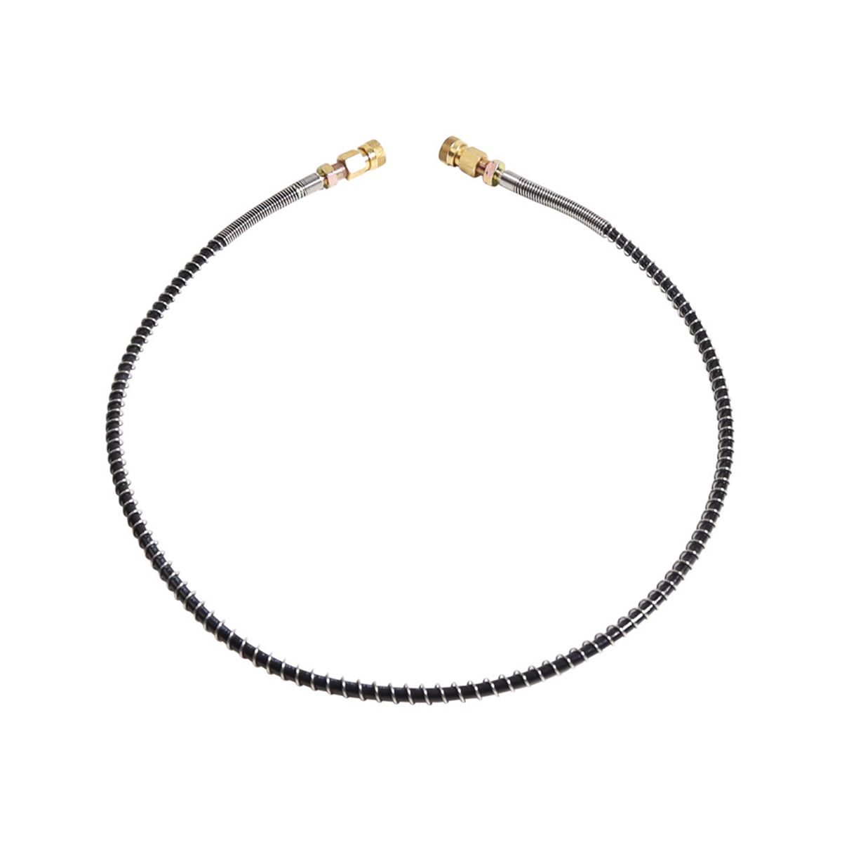 2Pcs High Pressure Hose with Spring Wrapped 100cm Long PCP