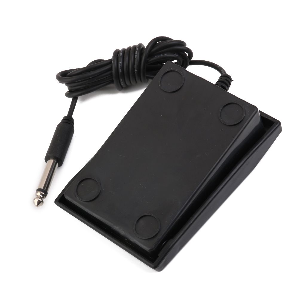 Black Tattoo Foot Pedal Switch Footswitch Control For Power Supply
