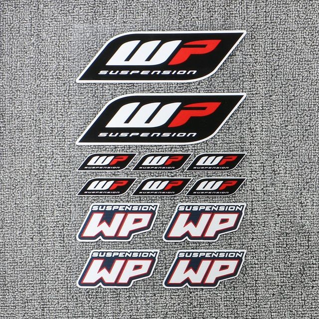 Reflective Wp Sticker Shocker Damper Decal For Duke Ktm