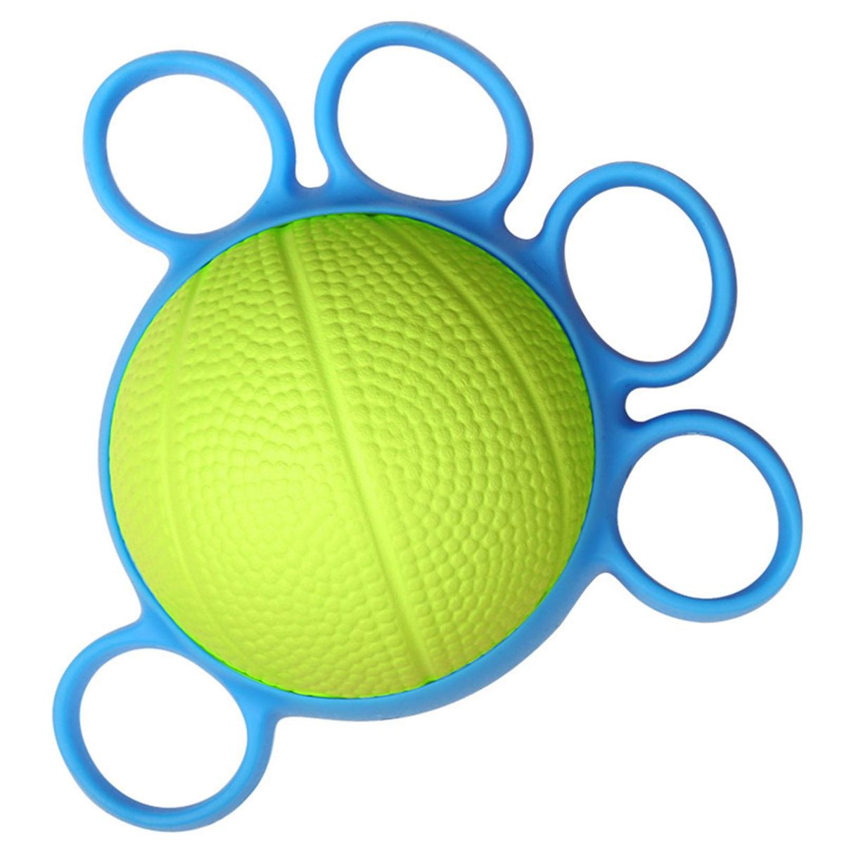 Hand Grip Ball Finger Exerciser Grip Ball Finger Trainer Green