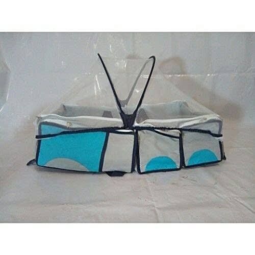 Multifunctional Baby Diaper Bag-Travel Bed 4 In 1