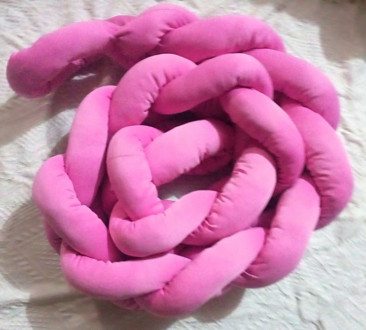 BABY BRAIDED BUMPER -For Your Babies Protection.