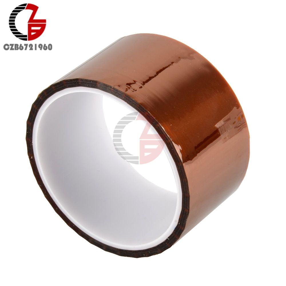 50MM 5CM 50MMx30M BGA High Temperature Heat Resistant Polyimide Gummed Adhesive Tape