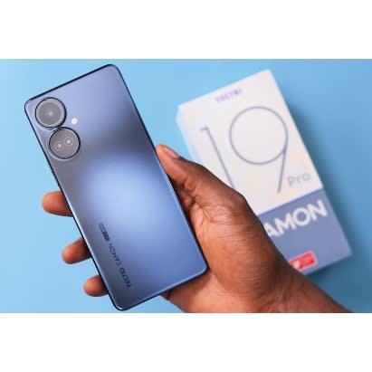 Camon 19 Pro - 6.8" - 256GB ROM - 8GB RAM - Dual SIM - 4G LTE - 64MP - Fingerprint - 5000mAh - Black