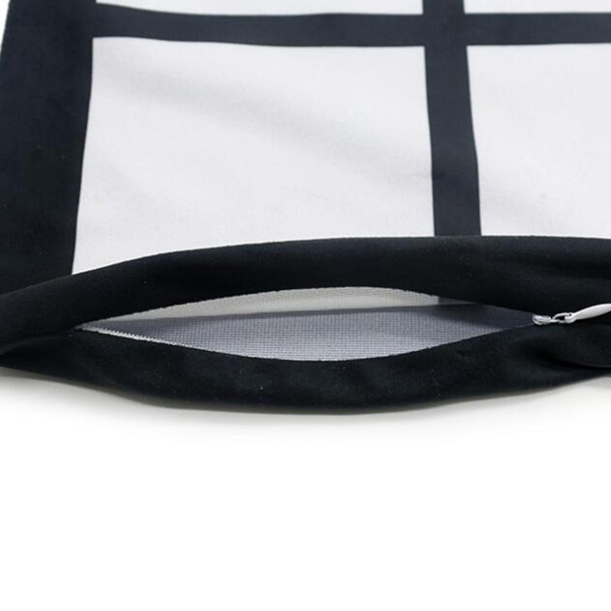 Modern Sublimation Blank Panel Pillow Case Sofa Couch Bedroom 9 Grids