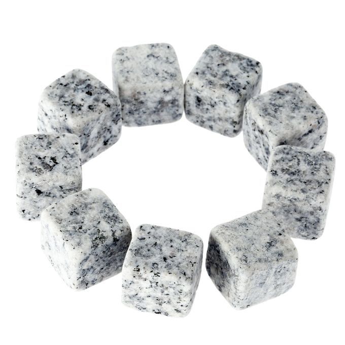 9PCS Whiskey Stones Set Chilling Stones Wooden Box Chilling