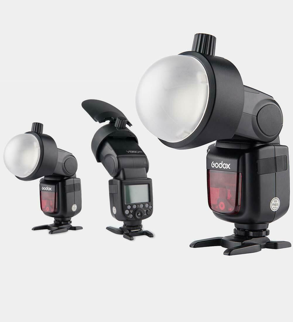 S-R1 OnCamera Flash Speedlite Round Shape Adapter Ring Mount