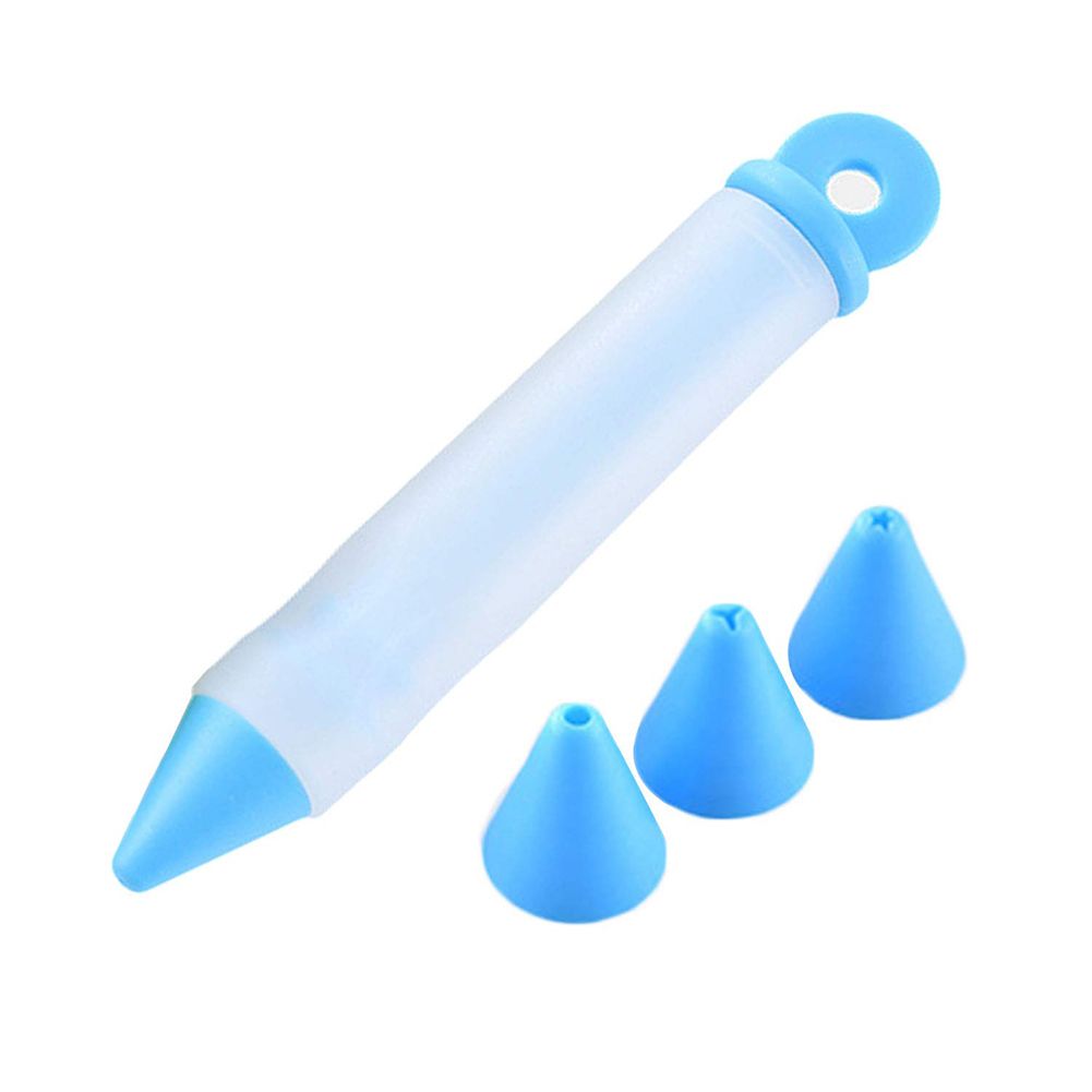 Silicone Cream Cake Writing Pen Baking Decorating Tool-Blue