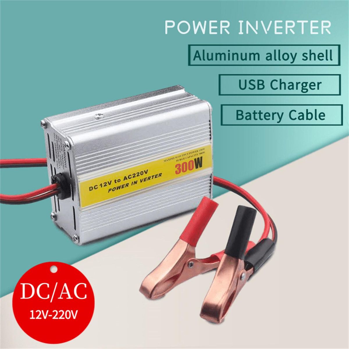 Car Power DC 12V Car Home Outdoor Camping Wave Power