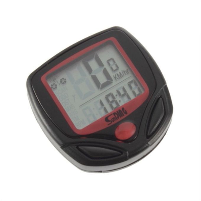 Bicycle Meter Speedometer Bike Digital LCD Cycling Computer LCD Odometer Speedometer Stopwatch For Bike SD 548B