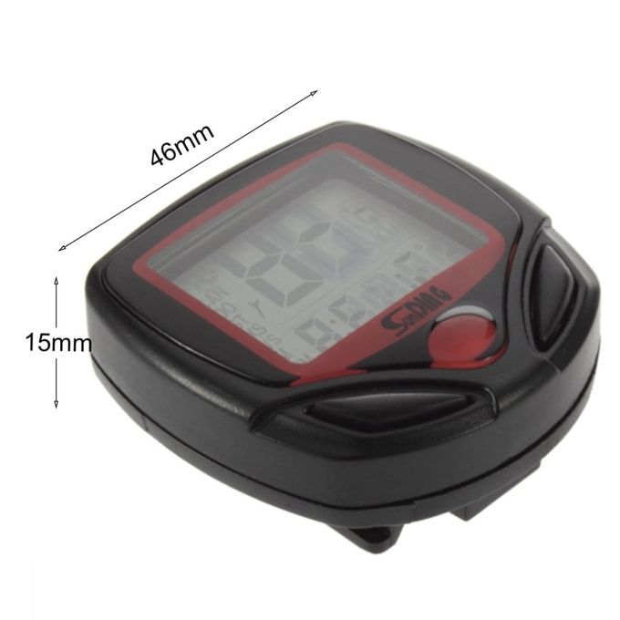 Bicycle Meter Speedometer Bike Digital LCD Cycling Computer LCD Odometer Speedometer Stopwatch For Bike SD 548B