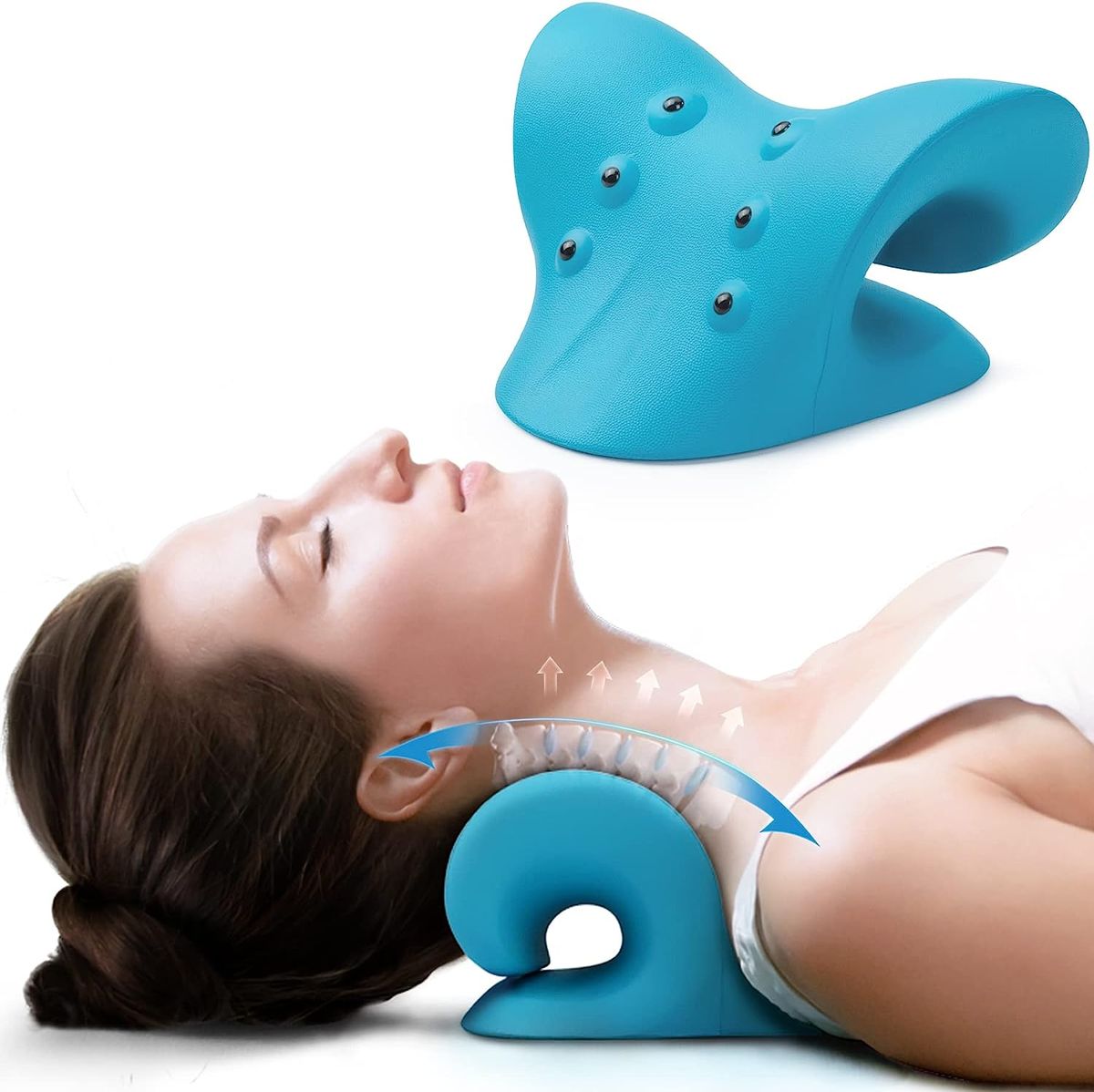 Neck Shoulder Relaxer Cervical Traction Magnetic Therapy