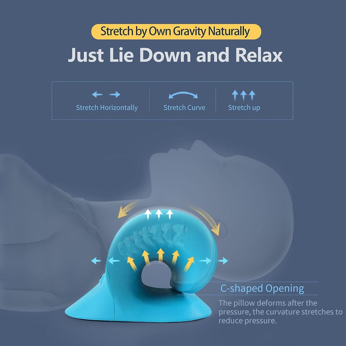 Neck Shoulder Relaxer Cervical Traction Magnetic Therapy