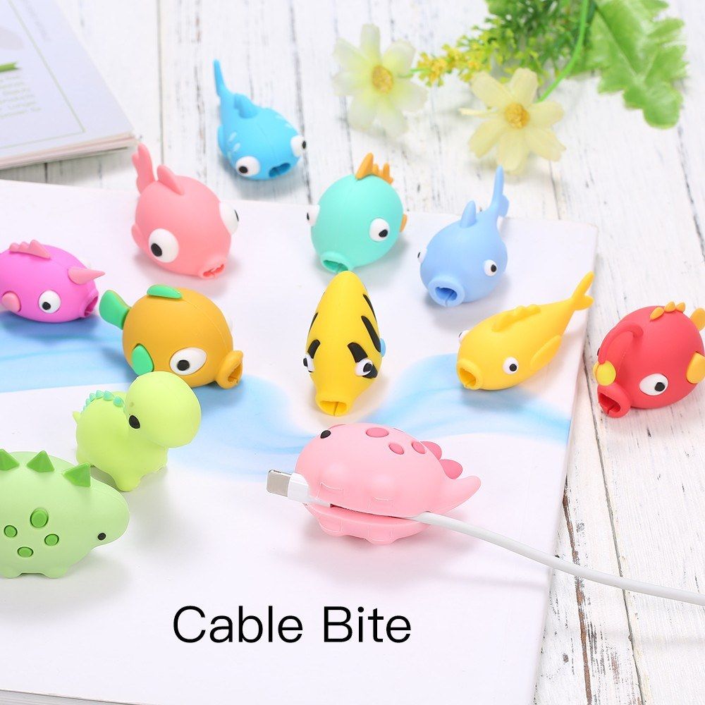 Cute Animal Cable Bite USB Charging Protector Cover