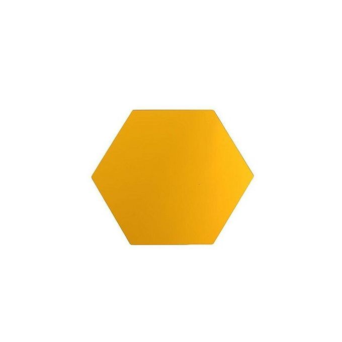 Mirror 12 Piece Hexagon Acrylic Mirror Wall Stickers Wall Decor Home Decoration-Gold
