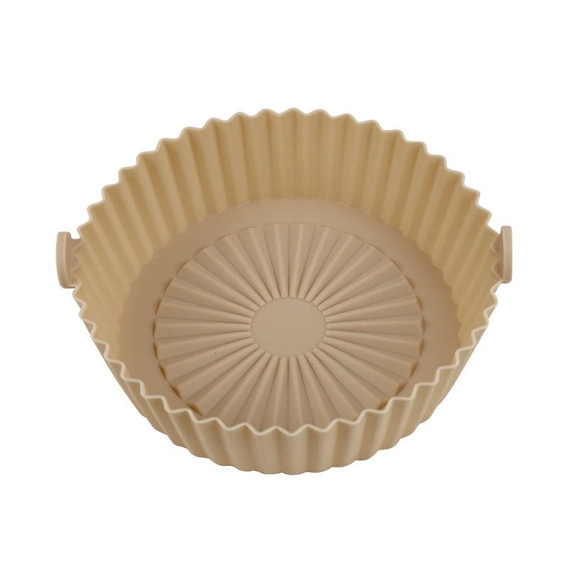 Baking Mat Air Fryer Oil Absorption Pad, Colour: Mustard Yellow