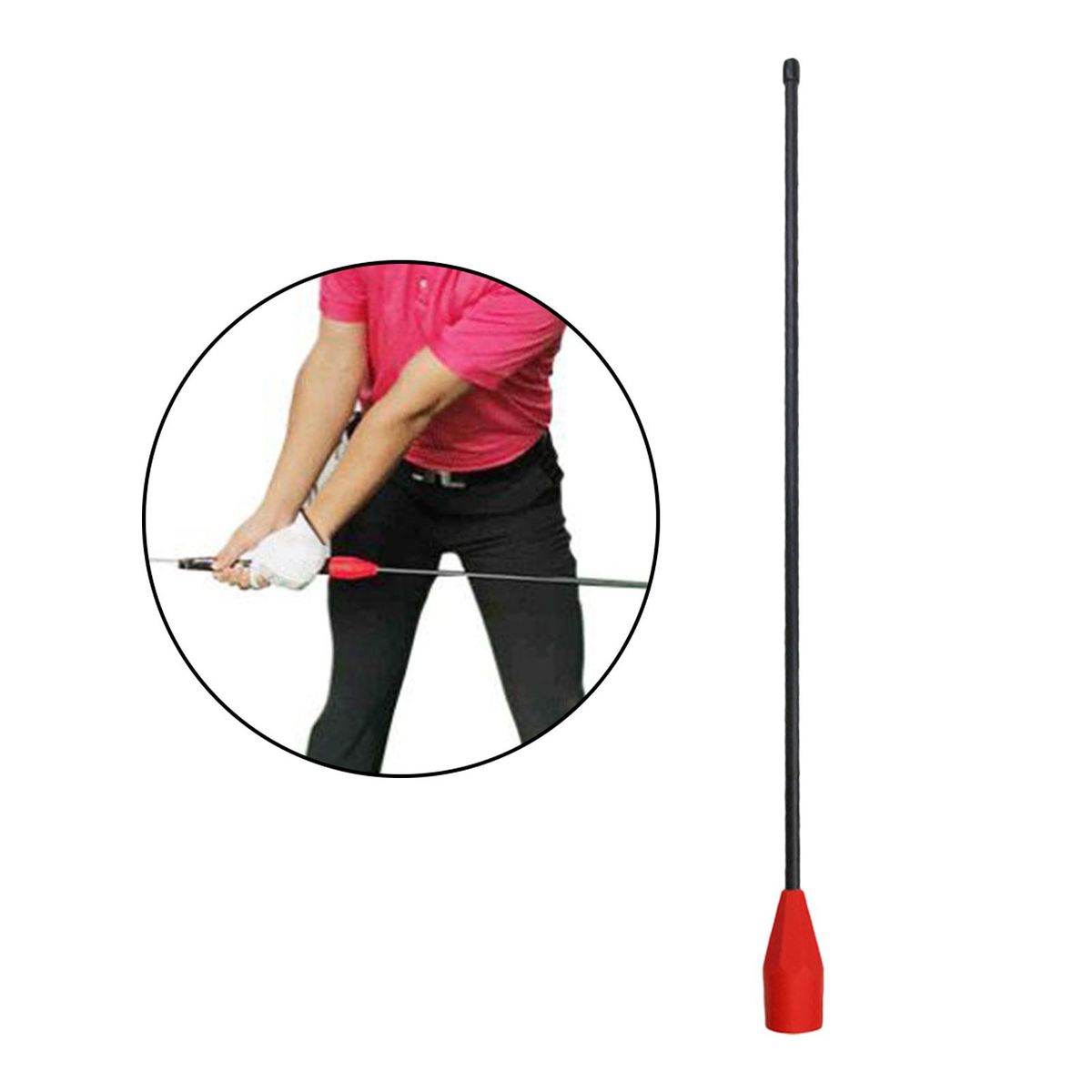 2X 21" Golf Swing Trainer Stick Practicing  Beginners