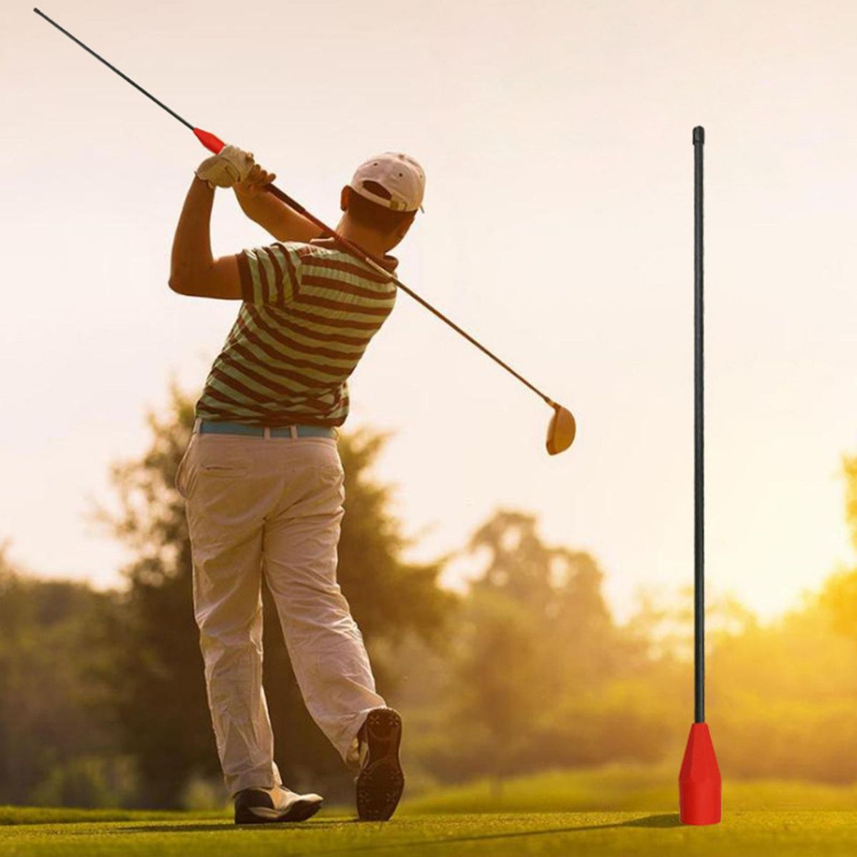 2X 21" Golf Swing Trainer Stick Practicing  Beginners