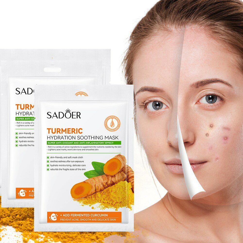 Tumeric Hydrating Soothing Mask (Anti Oxidant, Anti Inflammatory, Anti Acne