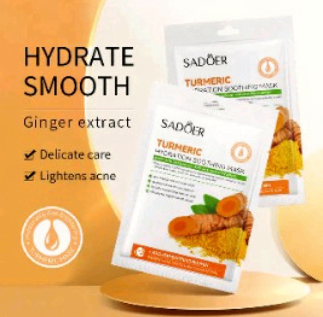 Tumeric Hydrating Soothing Mask (Anti Oxidant, Anti Inflammatory, Anti Acne