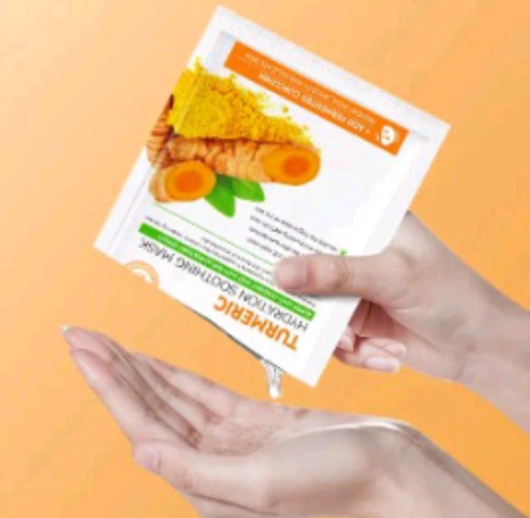 Tumeric Hydrating Soothing Mask (Anti Oxidant, Anti Inflammatory, Anti Acne