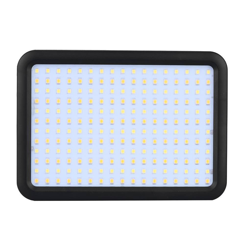 Triopo TTV-204 Ultra Thin Photographic Equipment LED Camera Video Light Lamp Panel 3200K~5500K Dimmable for Canon Nikon Pentax DSLR Camera Video Camcorder Fit for Sony NP-F NP-FM NP-H Series Battery AA Battery Pack