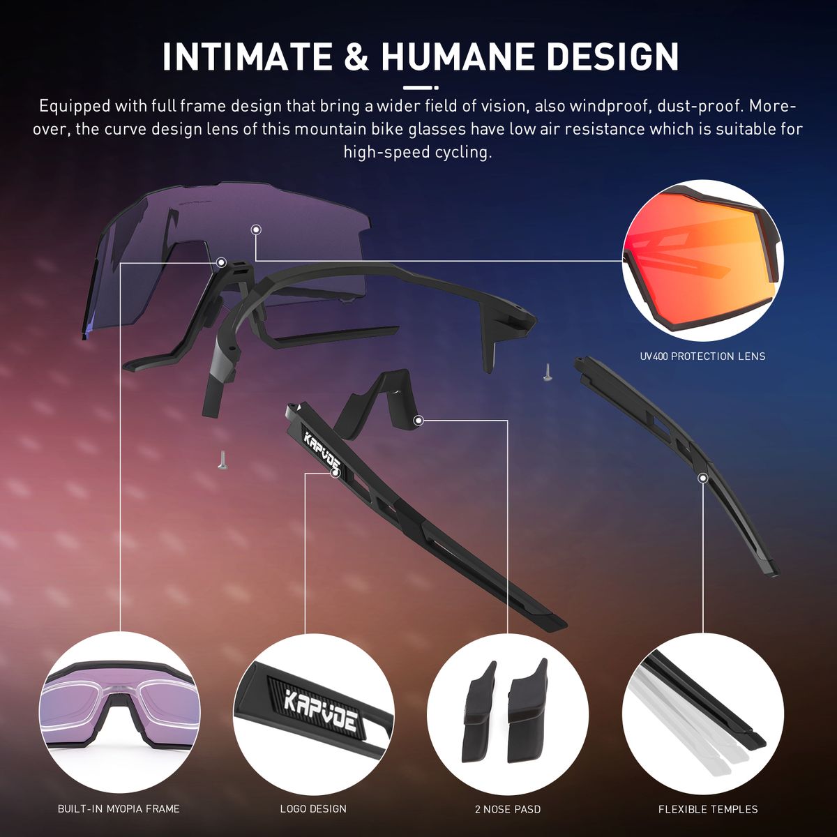 Kapvoe Polarized Glasses Fishing Accessories Man C