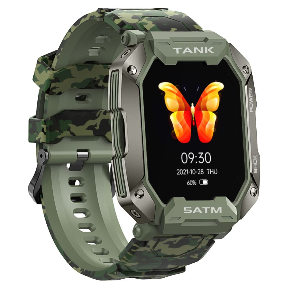 KOSPET TANK M1 Smart Let Bluetooth Pedometer Fitness Tracker Sport Smartwatch Heart Rate BP Smart Watch For IOS Android