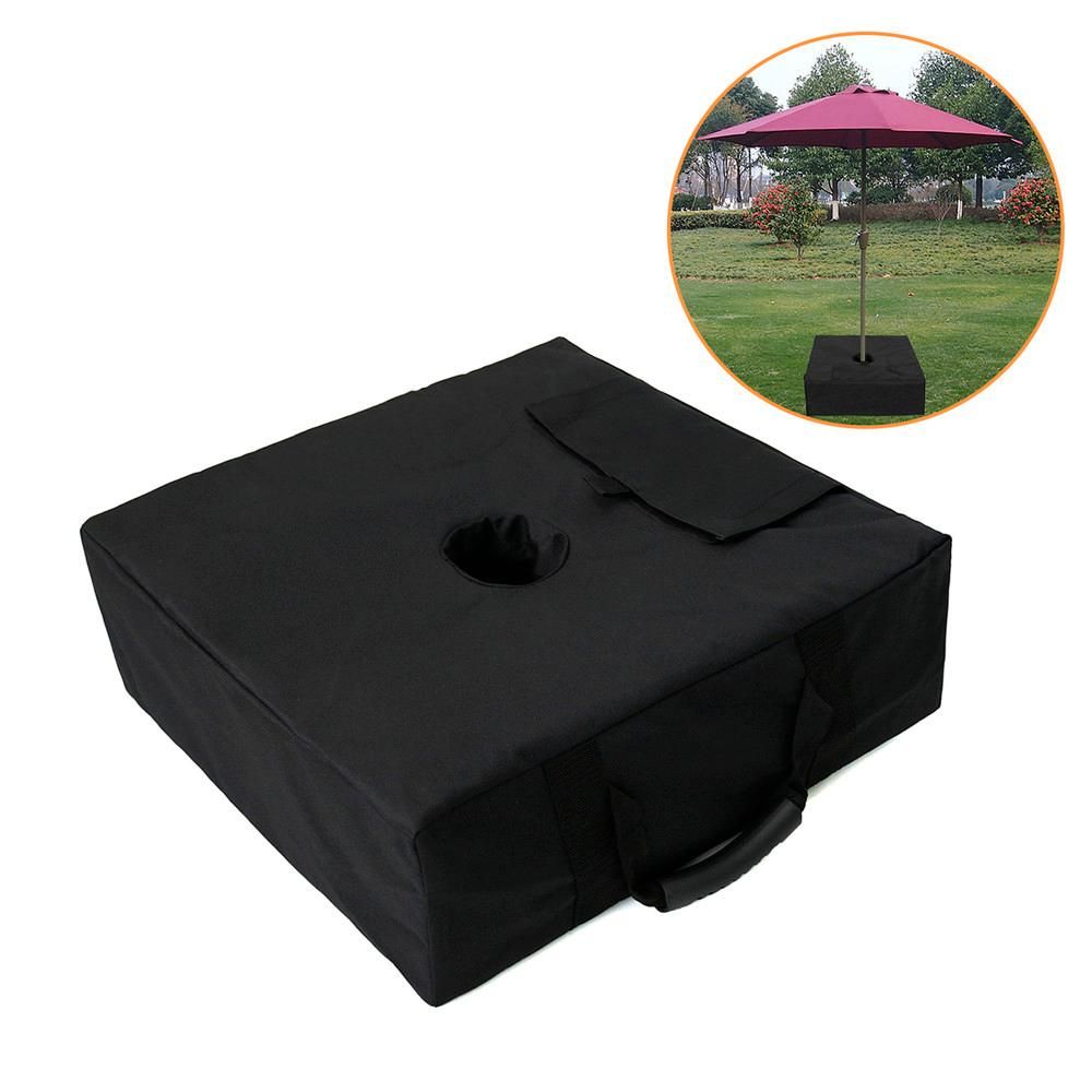 Sandbag for Umbrella Base Canopy Weight Bag 18" Square Sandbags with Handle for Outdoor Sunshade Beach Tent Camping Hiking Canopy
