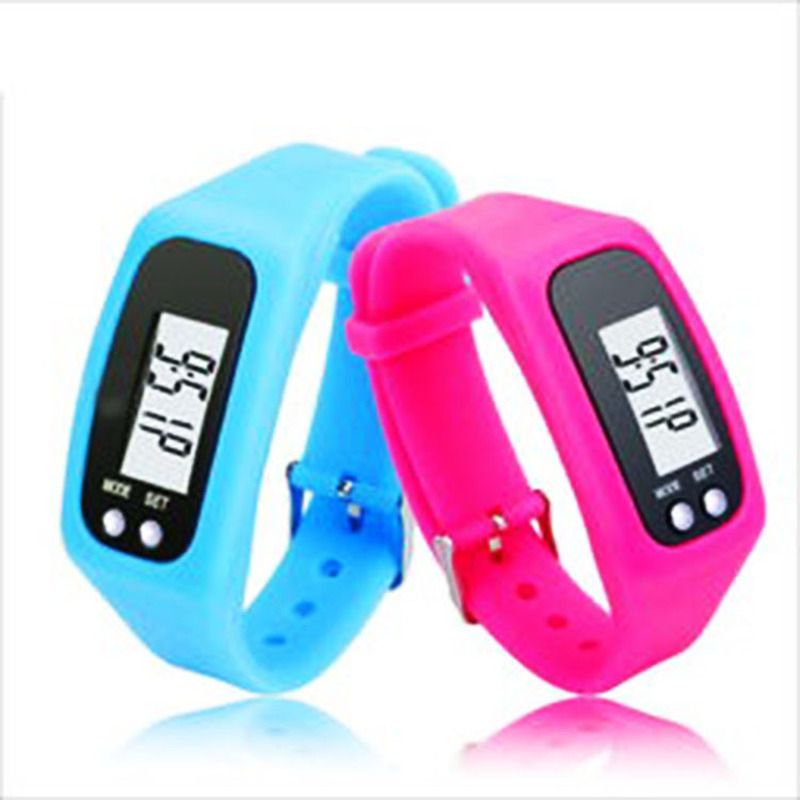 Sports Pedometer Running Step Counter Walking Distance B