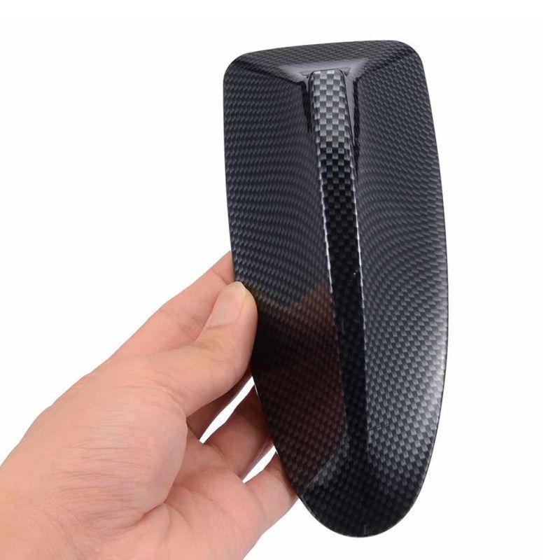 Carbon Fiber Car Auto Styling Roof Shark Fin Radio-Black