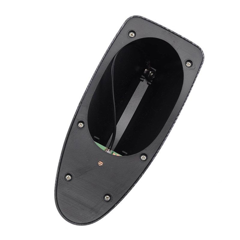Carbon Fiber Car Auto Styling Roof Shark Fin Radio-Black