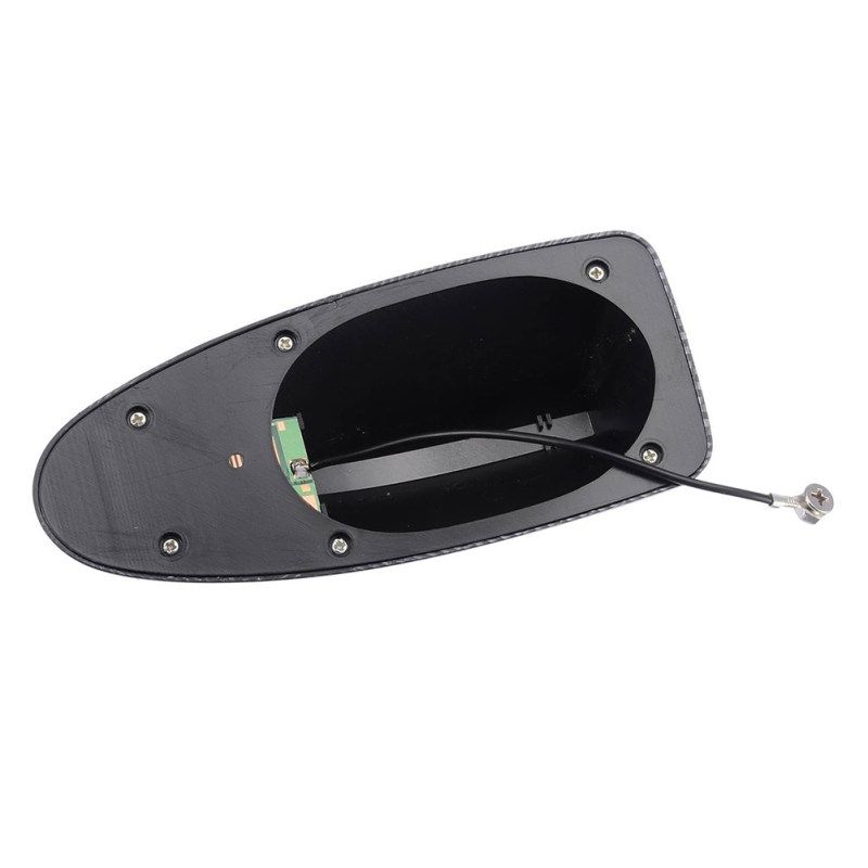 Carbon Fiber Car Auto Styling Roof Shark Fin Radio-Black
