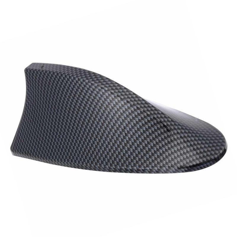 Carbon Fiber Car Auto Styling Roof Shark Fin Radio-Black