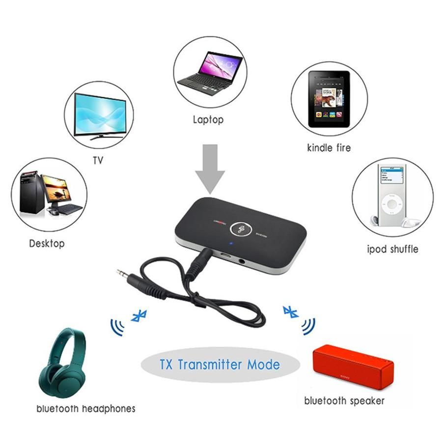 B6 Bluetooth Wireless Audio Adapter Headphone Car Audio